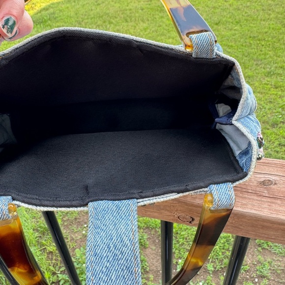 Hand & Heart Vintage Levi’s Beaded Denim Bag - Picture 8 of 8